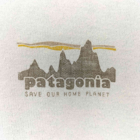 パタゴニア patagonia 両面ロゴプリント L/S クルーネックTシャツ レディース import:S