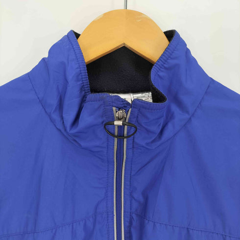 ナイキ NIKE 90-00S 白タグ ALPHA PROJECT アルファプロジェクト ドット 切替 ジップアップ ナイロンジャケット メンズ import:L