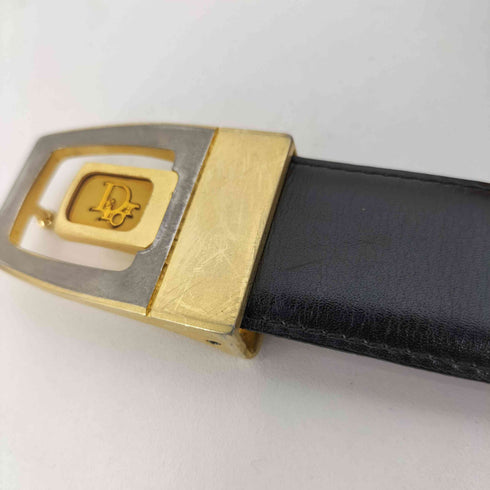 クリスチャンディオール Christian Dior MONSIEUR PAT.P バックル レザー ベルト レディース
