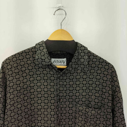 CREAZIONI LORY イタリア製 ロングスリーブ 柄シャツ メンズ