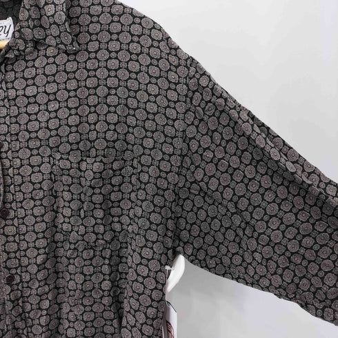 CREAZIONI LORY イタリア製 ロングスリーブ 柄シャツ メンズ