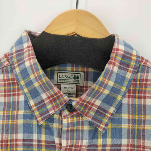 エルエルビーン L.L.Bean レギュラーカラーL/S チェックシャツ メンズ JPN:XL