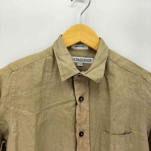 インディヴィジュアライズドシャツ individualized shirts USA製 リネン シャツ ワンピース レディース 14-1/2-28