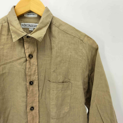 インディヴィジュアライズドシャツ individualized shirts USA製 リネン シャツ ワンピース レディース 14-1/2-28