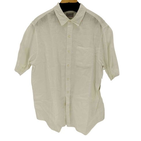 エルエルビーン L.L.Bean リネンレギュラーカラーS/S シャツ メンズ JPN:L