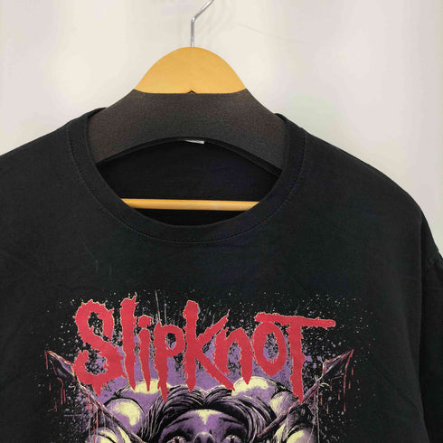フルーツオブザルーム FRUIT OF THE LOOM フロントプリント 半袖Tシャツ カットソー メンズ L