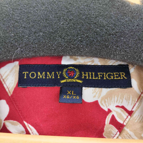 トミーヒルフィガー TOMMY HILFIGER コットンオープンカラーアロハシャツ メンズ JPN:XL