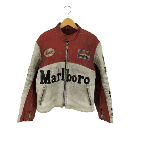 本革 レーシングジャケット メンズ import:M