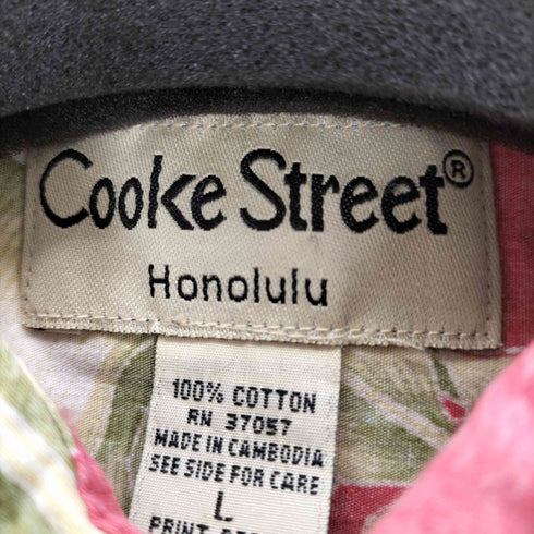 クックストリート Cooke Street コットンレギュラーカラーS/S アロハシャツ メンズ JPN:L