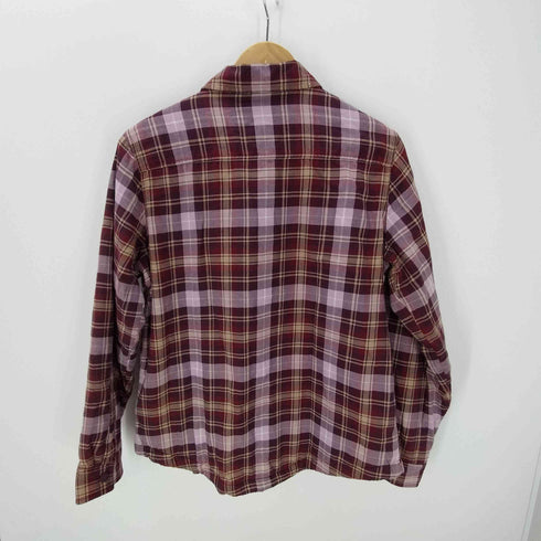 エルエルビーン L.L.Bean 裏ボア マドラスチェック L/S シャツ レディース import:L