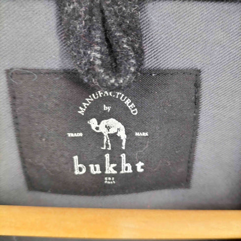ブフト bukht カシミヤ混 ノーカラージャケット メンズ 2