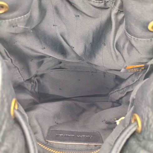 ラルフローレン RALPH LAUREN バケツ型 レザー ショルダーバッグ メンズ