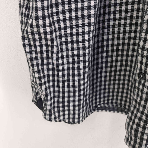 フレッドペリー FRED PERRY 刺繍ロゴ ギンガムチェック ボタンダウンシャツ メンズ JPN:M