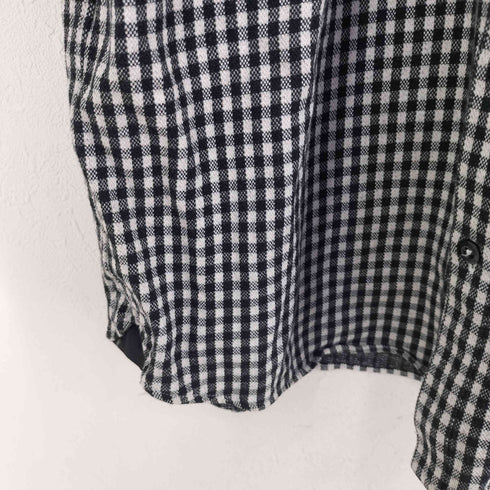 フレッドペリー FRED PERRY 刺繍ロゴ ギンガムチェック ボタンダウンシャツ メンズ JPN:M