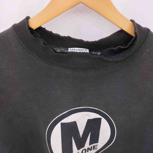 MAURICE MALONE 90s USA製 両面プリント クルーネックスウェット メンズ 2XL