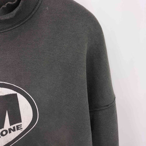 MAURICE MALONE 90s USA製 両面プリント クルーネックスウェット メンズ 2XL