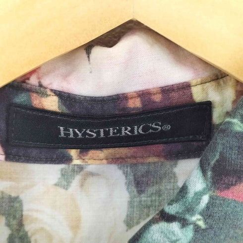 ヒステリック HYSTERIC 花柄 フラワー ロングスリーブシャツ レディース FREE