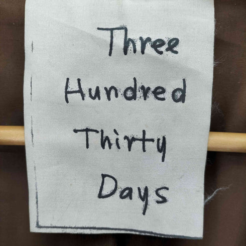 Three Hundred Thirty Days 羊革 レースレザージャケット レディース 38