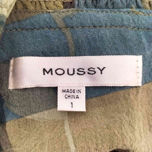 マウジー moussy 24SS SHIRRING フリルドレス レディース JPN:1