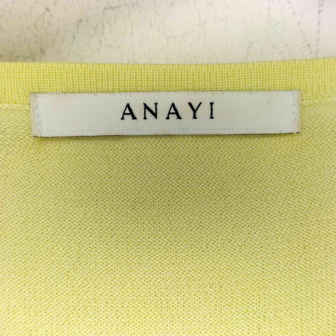 アナイ ANAYI ミモザ刺繍カーディガン レディース JPN:38