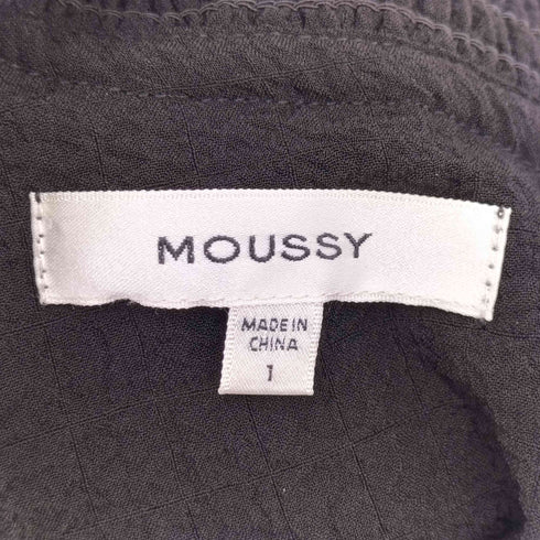 マウジー moussy 24SS SHIRRING フリルドレス レディース JPN:1