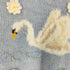 ピンクハウス PINK HOUSE SWAN LAKEモチーフニットカーディガン レディース