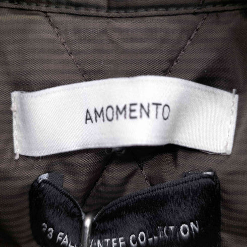 アモーメント amomento STRIPE REVERSIBLE PADDED SHIRT レディース