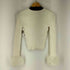 ザラ ZARA フェイクファー カフスニットセーター レディース import:S