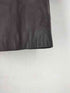 CLASSY lamb leather ラムレザーノーカラーコート レディース L