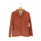 ミッシェルクラン MICHEL KLEIN sheepskin leather レザー テーラードジャケット レディース 38
