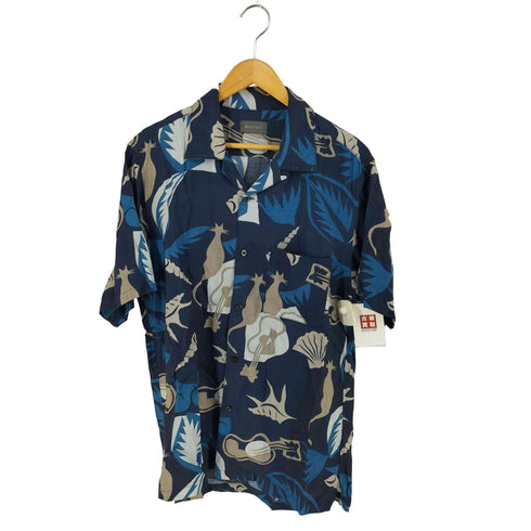 メンズビギ MENS BIGI 1992VINTAGE MBプリントオープンカラー半袖シャツ メンズ 03