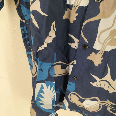 メンズビギ MENS BIGI 1992VINTAGE MBプリントオープンカラー半袖シャツ メンズ 03