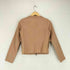 ロッソ ROSSO URBAN RESEARCH lamb leather フロントデザインラムレザーノーカラージャケット レディース F