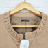 ロッソ ROSSO URBAN RESEARCH lamb leather フロントデザインラムレザーノーカラージャケット レディース F