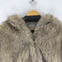 ザラ ZARA Fur Hooded Jacket レディース import:XS