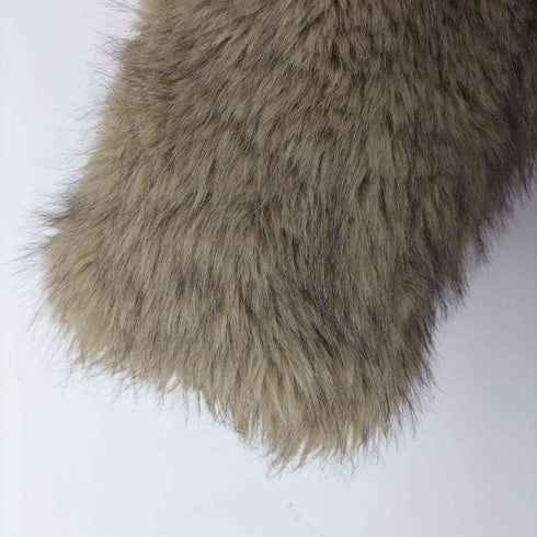 ザラ ZARA Fur Hooded Jacket レディース import:XS