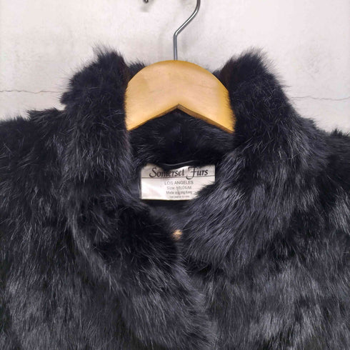 somerset furs rabbit fur ラビットファージャケット レディース M
