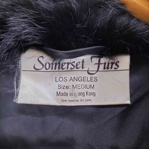 somerset furs rabbit fur ラビットファージャケット レディース M