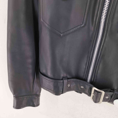 メンズビギ MENS BIGI コーティング加工コットン ライダースジャケット メンズ M