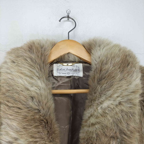 Lui Jean Dore フェイクファーショールカラージャケット レディース 9AB2