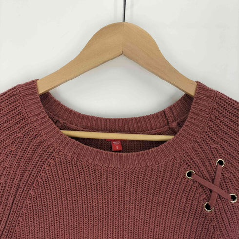 ゲス GUESS サイドレースアップ ロング ニット ワンピース レディース import:S