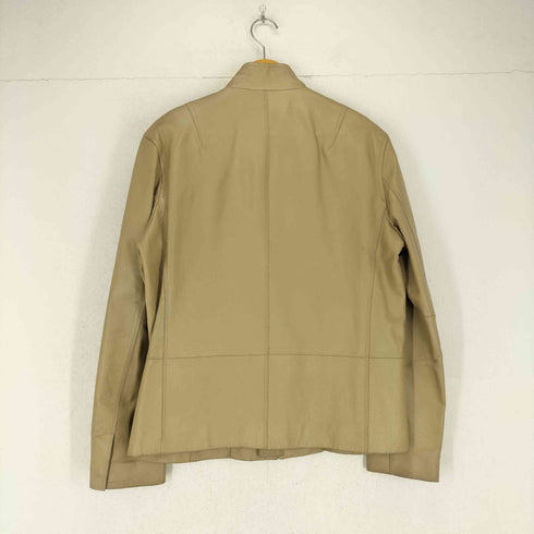 コムサイズム COMME CA ISM pig leather ピッグレザージップジャケット メンズ M