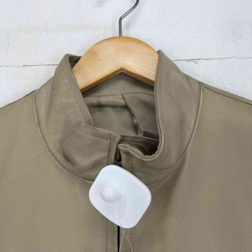 コムサイズム COMME CA ISM pig leather ピッグレザージップジャケット メンズ M