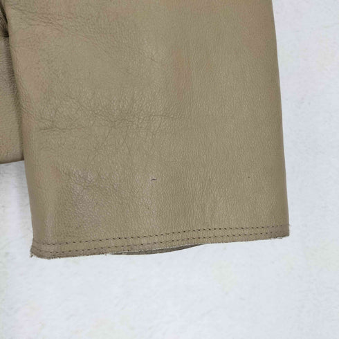 コムサイズム COMME CA ISM pig leather ピッグレザージップジャケット メンズ M