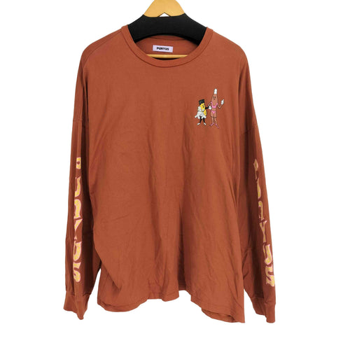 プニュズ PUNYUS 23SS ピーナッツチョコビッグロンT レディース JPN:3
