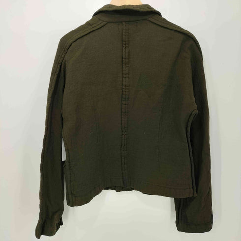 トリココムデギャルソン tricot COMME des GARCONS 00S 縮絨ウール デザインジャケット レディース JPN:M