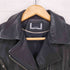 ルスーク Le souk lamb leather ラムレザーダブルライダースジャケット レディース 40