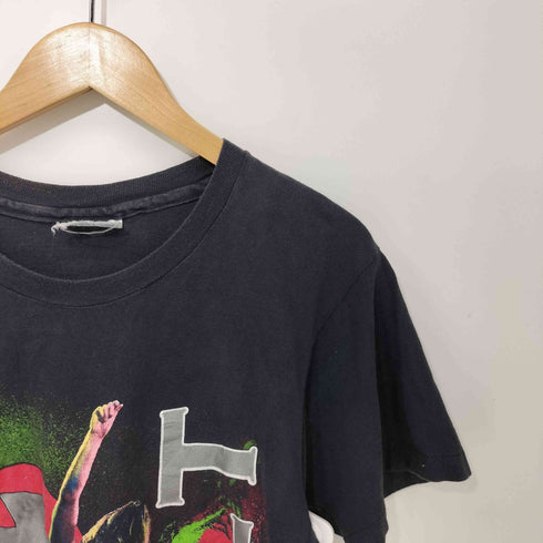 ヘインズ Hanes 80-90s USA製 UK ハードロックバンド SONIC TEMPLE 裾/袖シングル Tシャツ メンズ