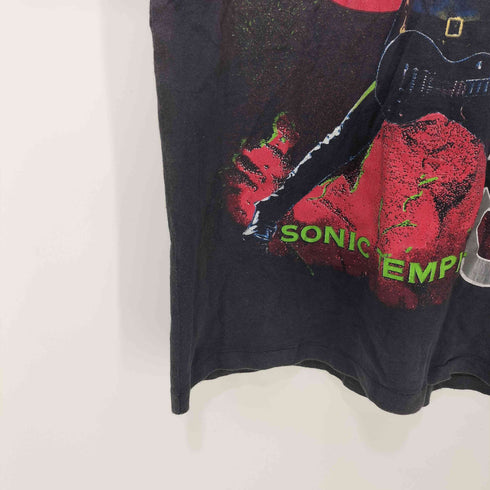 ヘインズ Hanes 80-90s USA製 UK ハードロックバンド SONIC TEMPLE 裾/袖シングル Tシャツ メンズ