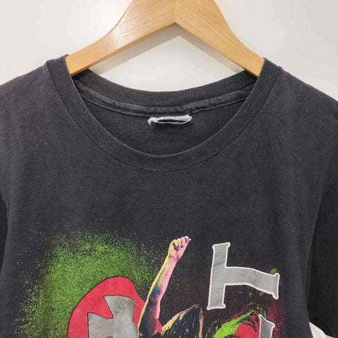 ヘインズ Hanes 80-90s USA製 UK ハードロックバンド SONIC TEMPLE 裾/袖シングル Tシャツ メンズ